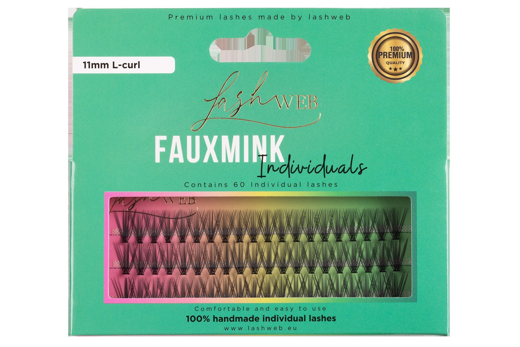 L- CURL INDIVIDUAL LASHES 20D