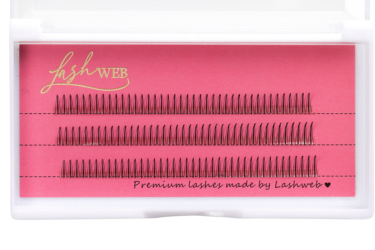 LashWeb A-style lash clusters 11mm