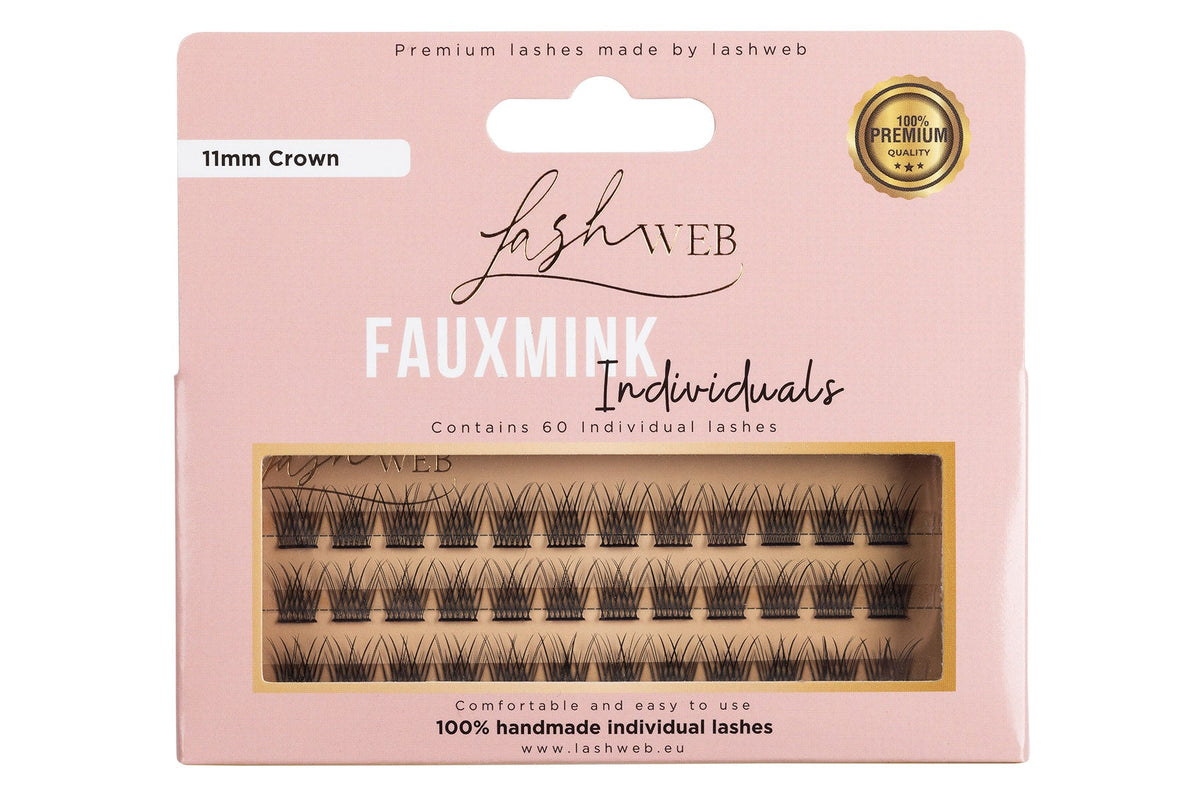 LashWeb CROWN lash clusters 11mm