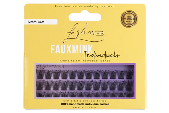 LashWeb BLM lash clusters 10–12mm